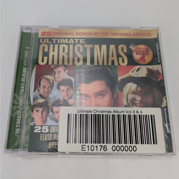 Ultimate Christmas Album Vol 3 & 4 CD Set 50 Classic Holiday Music Songs Sealed - Picture 2 of 9